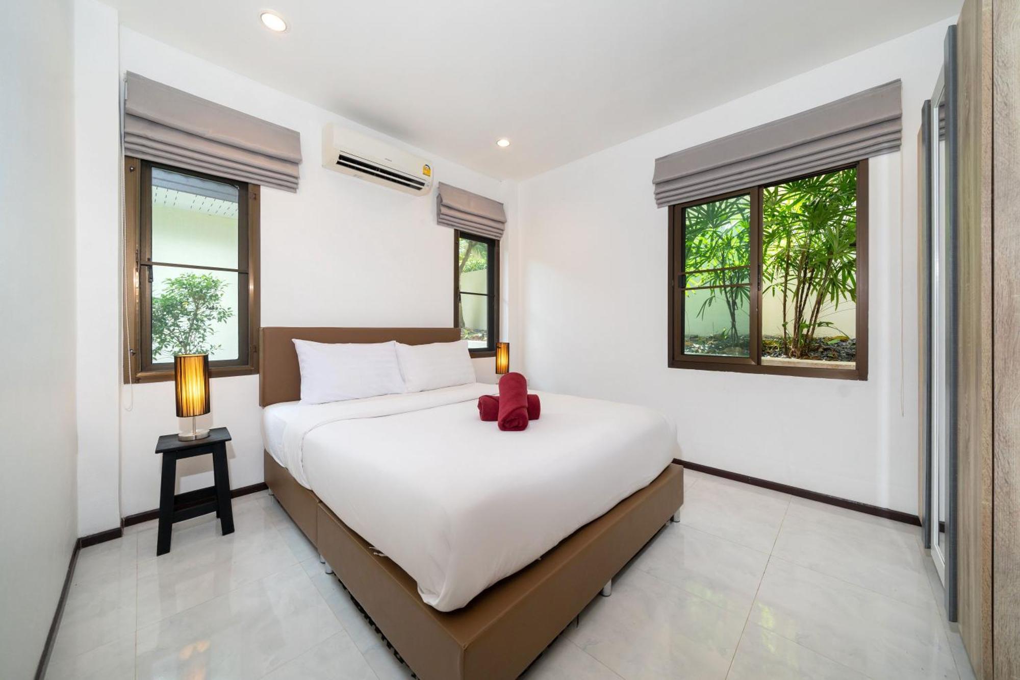 Oxavia Garden Oasis In Nai Harn - Your Private Tropical Garden With 3 Cabins And Jacuzzi Rawai Exteriör bild