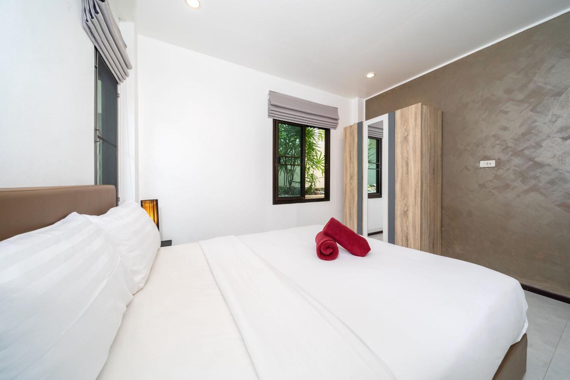Oxavia Garden Oasis In Nai Harn - Your Private Tropical Garden With 3 Cabins And Jacuzzi Rawai Exteriör bild