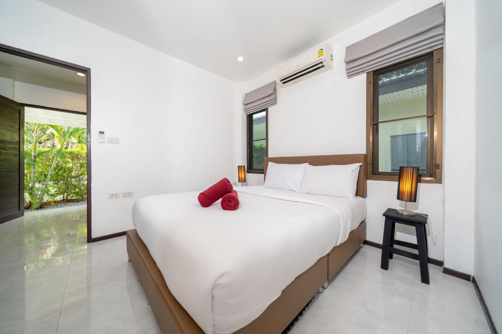 Oxavia Garden Oasis In Nai Harn - Your Private Tropical Garden With 3 Cabins And Jacuzzi Rawai Exteriör bild