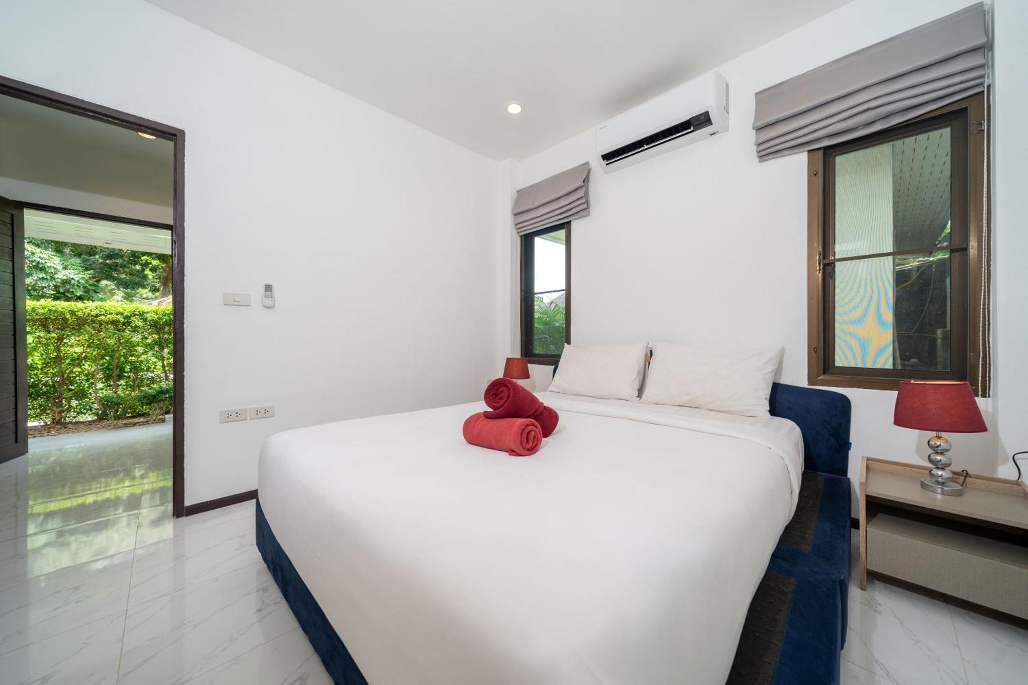 Oxavia Garden Oasis In Nai Harn - Your Private Tropical Garden With 3 Cabins And Jacuzzi Rawai Exteriör bild