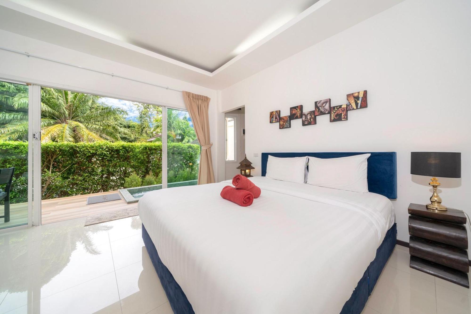 Oxavia Garden Oasis In Nai Harn - Your Private Tropical Garden With 3 Cabins And Jacuzzi Rawai Exteriör bild